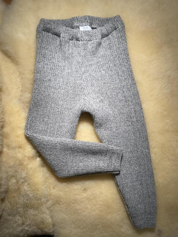 Wollstrickhose aus 100% Schurwolle